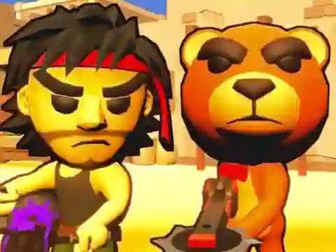 Cluiche Brawl Bros Squad ar líne