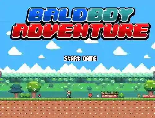Cluiche Bald Boy Adventure ar líne