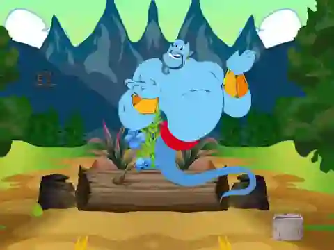 Cluiche Escape From Wonder Genie Land ar líne
