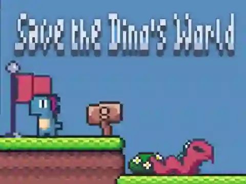 Cluiche Save the Dino's World ar líne