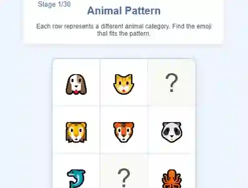 Cluiche Emoji Sort 30 ar líne