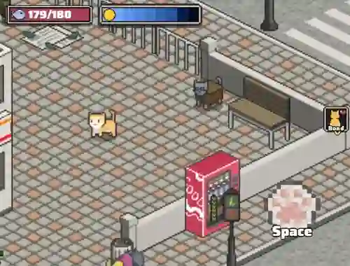Cluiche Pixel Cat Simulator My Pets ar líne