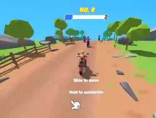 Cluiche Moto Attack Bike Racing ar líne