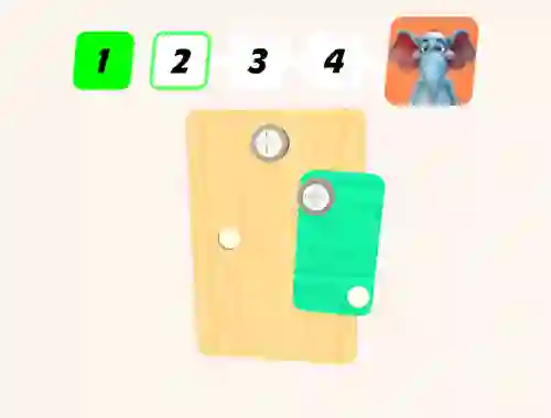 Cluiche Beast Uncaged: Screw Puzzle ar líne