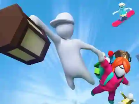 Cluiche Fall Flat Battle ar líne
