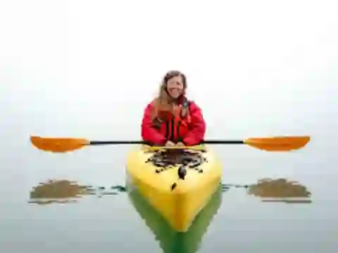 Cluiche Kayak Kayaking Lake Jigsaw ar líne