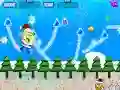 Cluiche Swinging SpongeBob Xmas ar líne