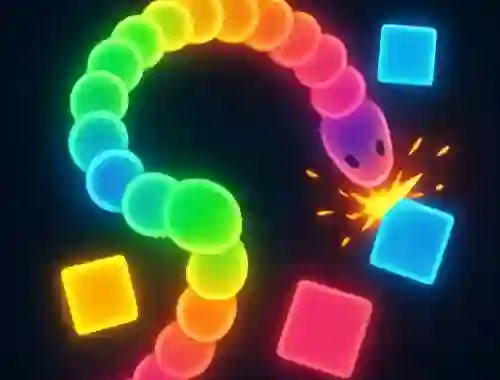 Cluiche Snake Frenzy Color Clash ar líne