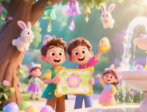 Cluiche Find The Differences: Easter Egg Hunt ar líne