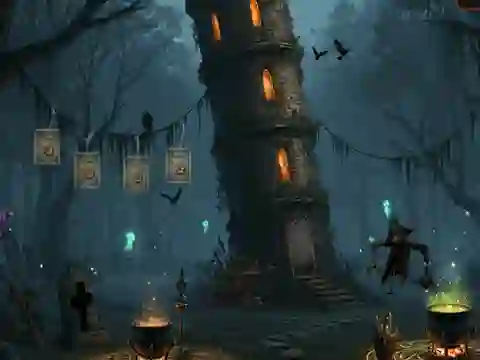 Cluiche Arcane Witch1 Escape ar líne