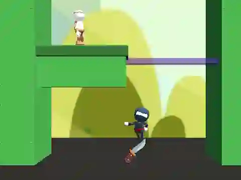 Cluiche Slow Time Ninja ar líne