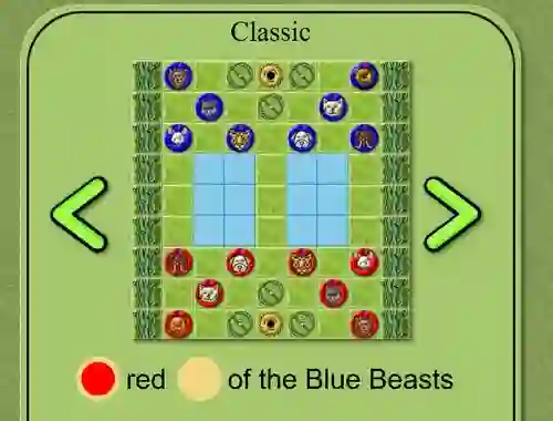 Cluiche Chess Jungle ar líne