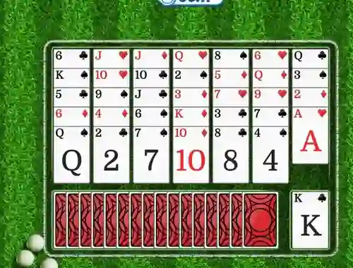 Cluiche Golf Solitaire ar líne