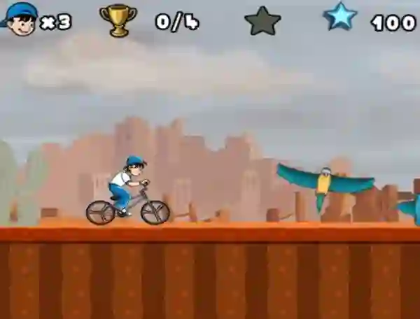 Cluiche Bmx Kid ar líne