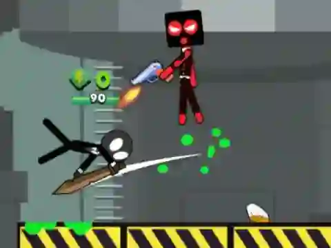 Cluiche Stick Fighting Online ar líne