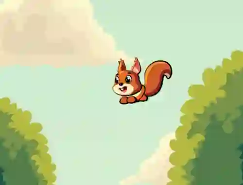 Cluiche Flying Squirrel ar líne