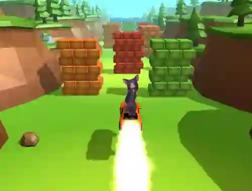 Cluiche Ratomilton Rocket Car ar líne