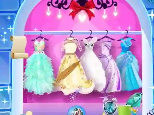 Cluiche Frozen Princess: Hidden Objects ar líne