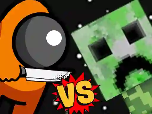 Cluiche Among vs Creeper ar líne