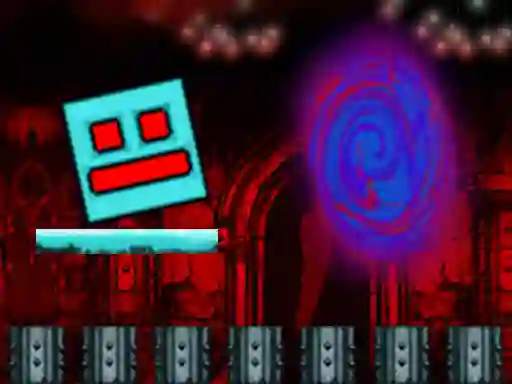 Cluiche Geometry Dash Horror ar líne