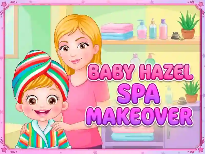 Cluiche Baby Hazel Spa Makeover ar líne