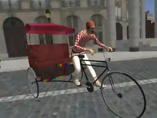 Cluiche Rickshaw Driving ar líne