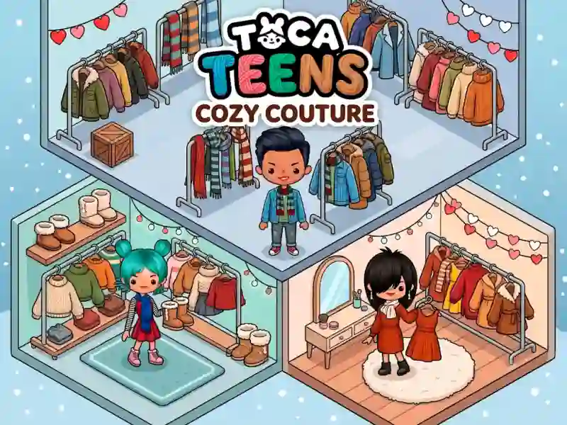 Cluiche Toca Teens Cozy Couture ar líne