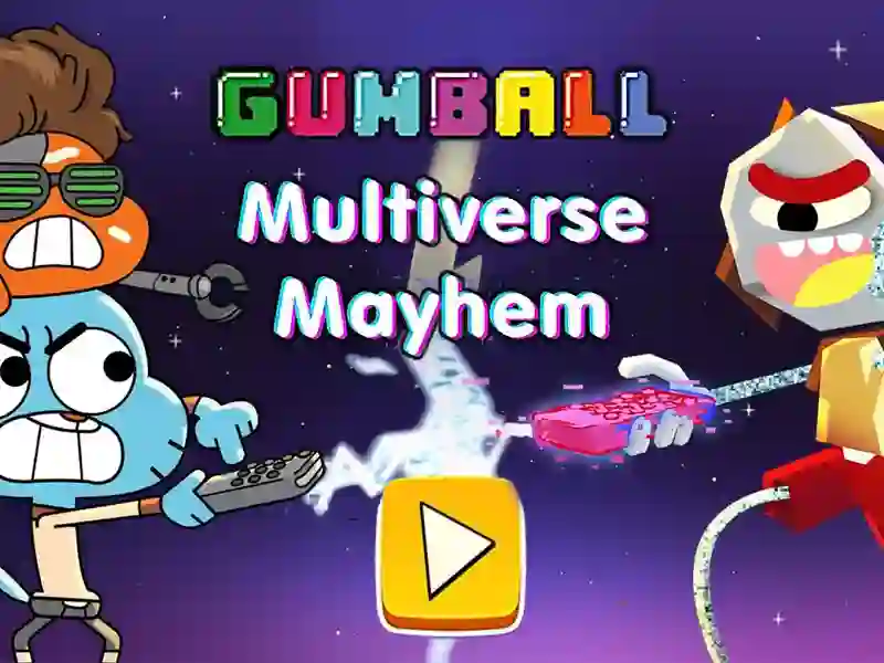 Cluiche The Amazing World of Gumball Multiverse Mayhem ar líne