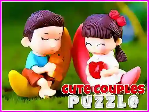 Cluiche Cute Couples Puzzle ar líne