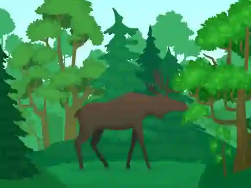 Cluiche Wild Animals Coloring ar líne