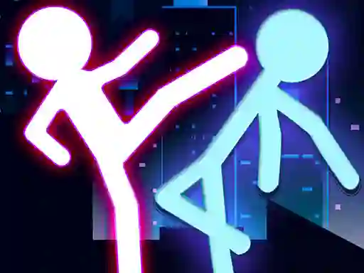 Cluiche Stickman Ultimate Street Fighter 3D ar líne