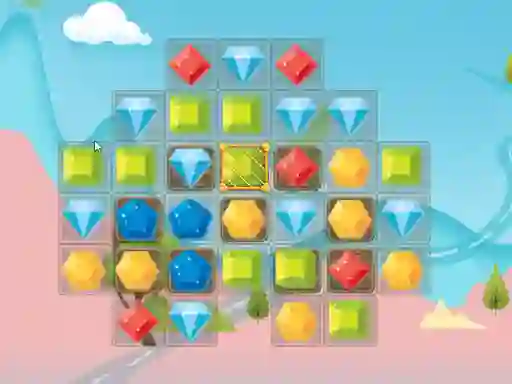 Cluiche Jewels Match 3 ar líne