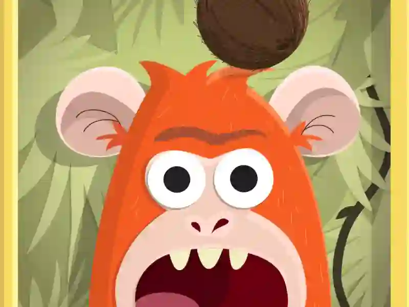 Cluiche Hit the Ape ar líne