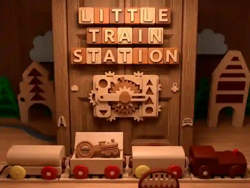 Cluiche Little Train Station ar líne