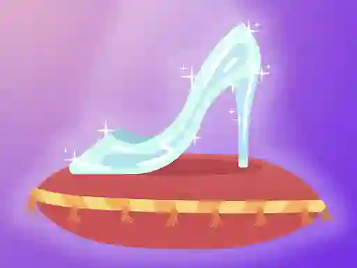 Cluiche Cinderella Match 3D ar líne