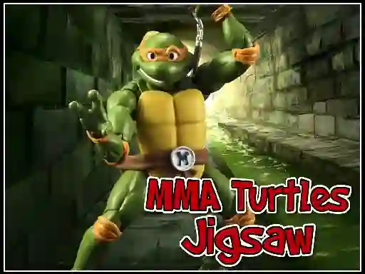 Cluiche MMA Turtles Jigsaw ar líne