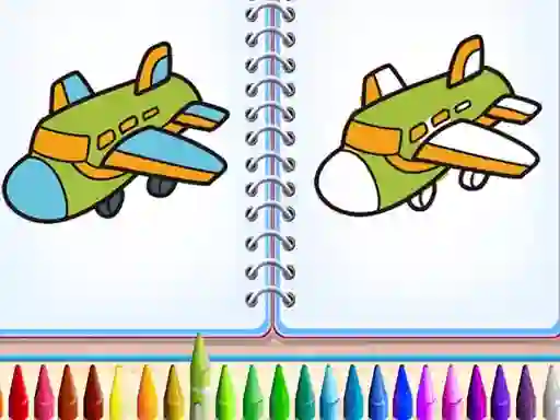 Cluiche Aero Coloring Books ar líne