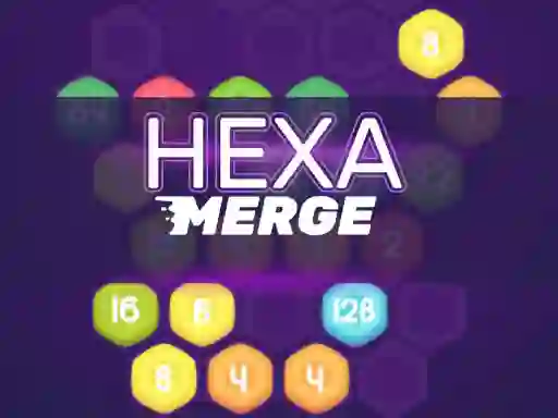 Cluiche Hexa Merge ar líne