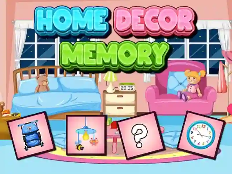 Cluiche Home Decor Memory ar líne