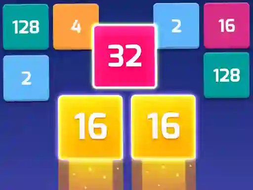 Cluiche x2 Block Match ar líne