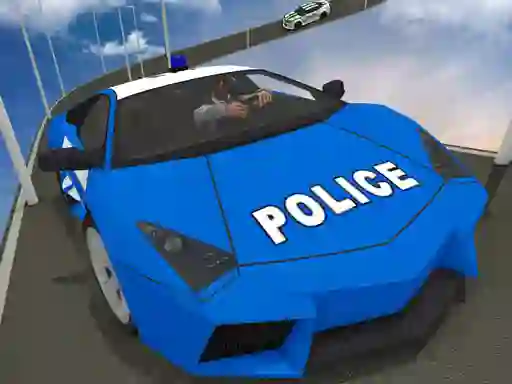 Cluiche Impossible Police Car Track ar líne