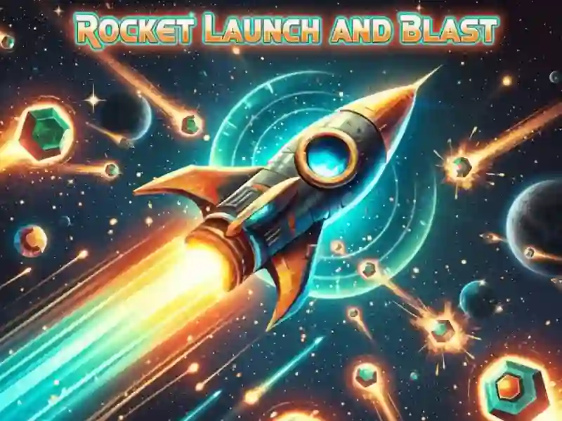 Cluiche Rocket Launch And Blast ar líne