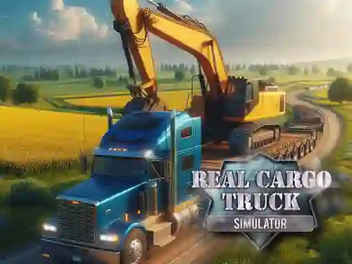 Cluiche Real Cargo Truck Simulator ar líne