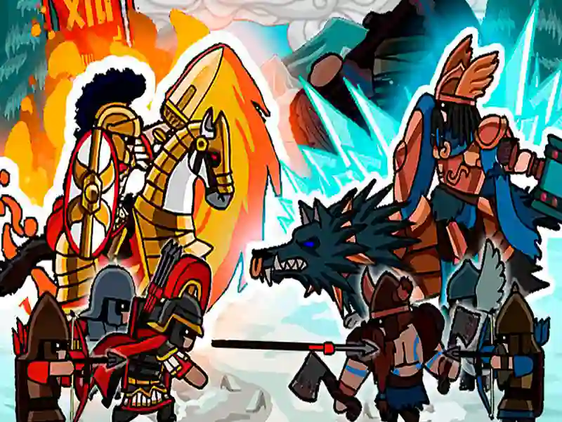 Cluiche Ancient Wars: Caesar ar líne