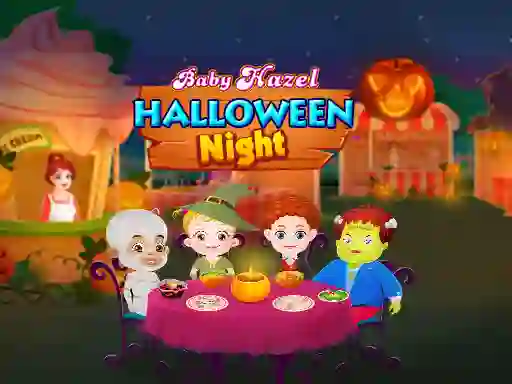 Cluiche Baby Hazel Halloween Night ar líne