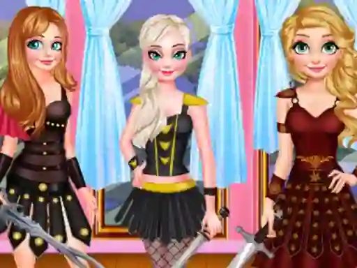 Cluiche Warrior princess ar líne