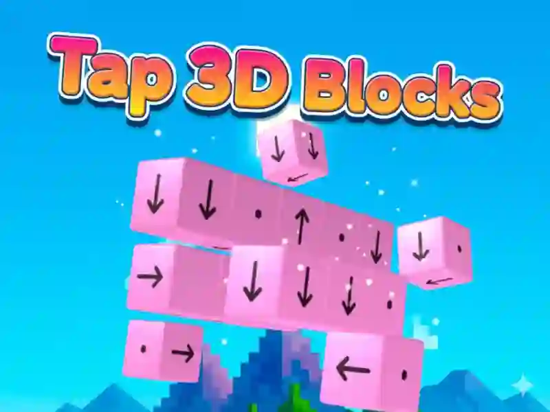 Cluiche Tap 3D Blocks ar líne