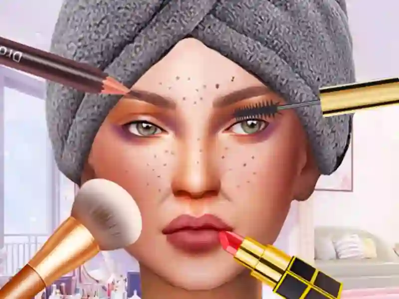 Cluiche Diy Makeup Artist ar líne