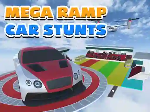 Cluiche Extreme Mega Ramp Car Stunts ar líne