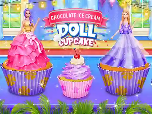 Cluiche Ice Cream Doll Cake Maker ar líne